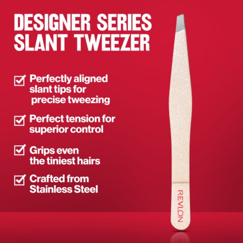 Revlon Designer Series Slant Tweezers Perspective: left
