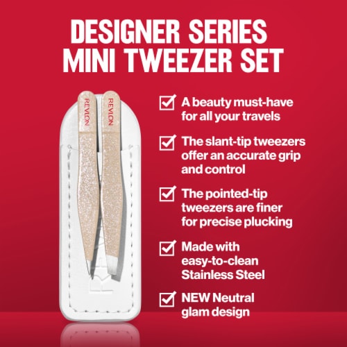 Revlon Designer Series Mini Tweezer Set Perspective: left