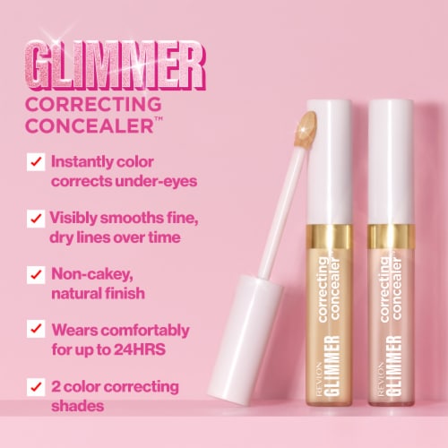 Revlon Glimmer Correcting Concealer 115 Perspective: left
