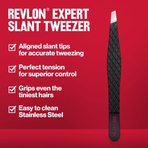 Revlon Expert Slant Tweezer Perspective: left