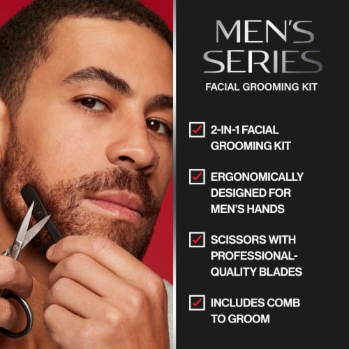 Revlon Men's Series Facial Hair Kit Perspective: left