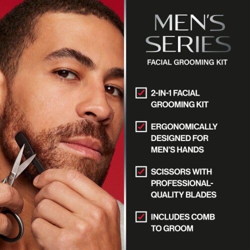 Revlon Men's Series Facial Hair Kit Perspective: left