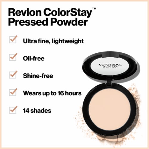 Revlon ColorStay Medium Pressed Powder Perspective: left