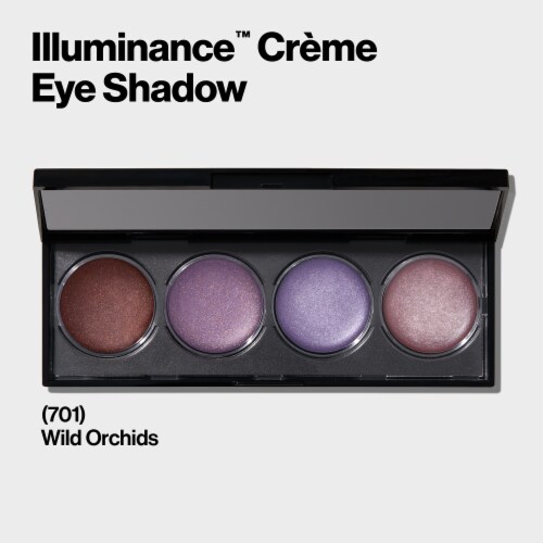 Revlon Illuminance Crème Eyeshadow Quad 701 Wild Orchids Perspective: left