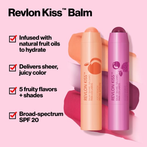 Revlon Kiss Balm 035 Berry Burst Perspective: left