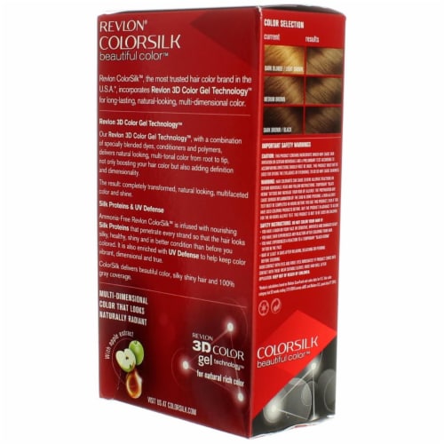 Revlon® Colorsilk 41 Medium Brown Hair Color Perspective: left