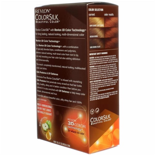 Revlon® Colorsilk 42 Medium Auburn Hair Color Perspective: left