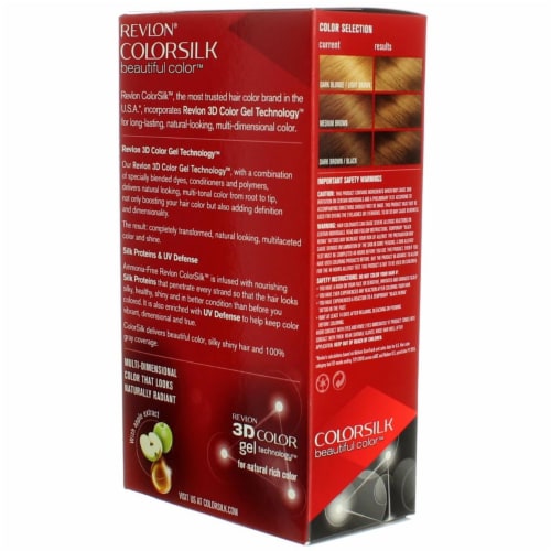 Revlon® Colorsilk Permanent Hair Color - 54 Light Golden Brown Perspective: left