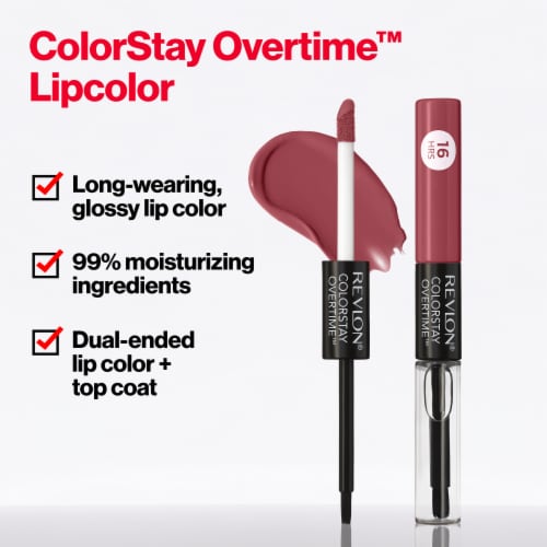 Revlon ColorStay Overtime Bare Maximum Lipcolor Perspective: left
