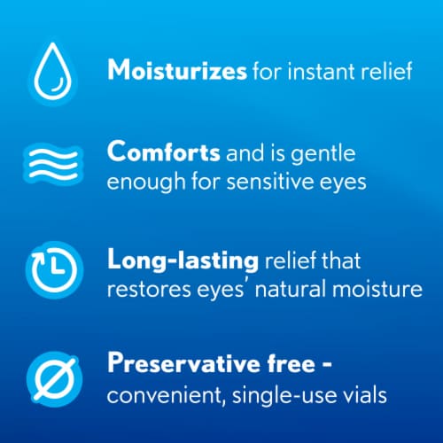 Bausch & Lomb Soothe® XP Lubricant Eye Drops Perspective: left