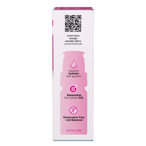 Blink® Nourish Preservative Free Lubricating Eye Drops Perspective: left