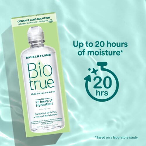 Biotrue® Multi-Purpose Solution Perspective: left