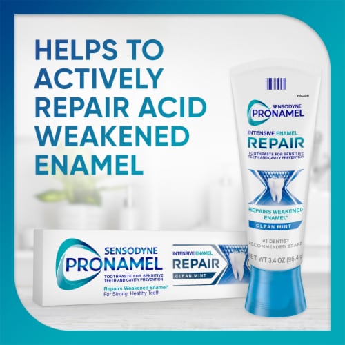 Sensodyne Pronamel Intensive Enamel Repair Toothpaste for Sensitive Teeth Perspective: left