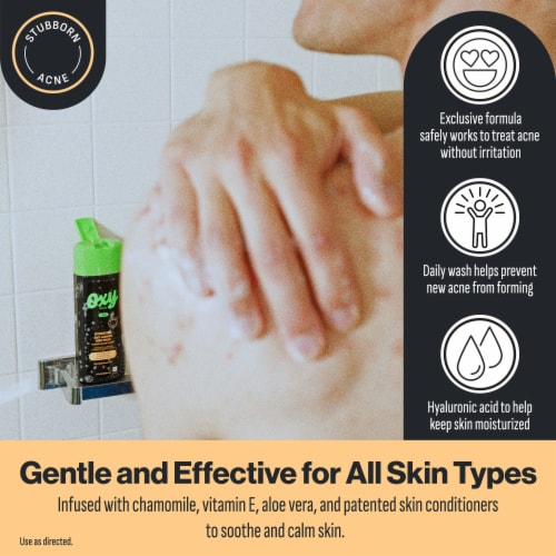 Oxy® Hydrating Anti-Blemish Body Wash Perspective: left
