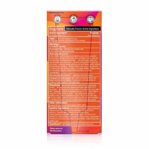 Oxy Advanced Care Rapid Spot Acne Treatment Perspective: left