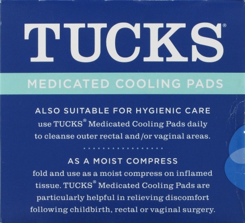 Tucks Medicated Cooling Pads, 40 ct Ingredients and Reviews