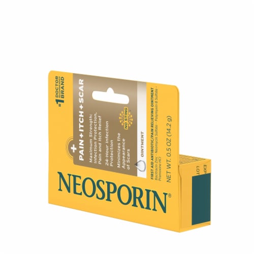 Neosporin® Antibiotic Ointment Perspective: left
