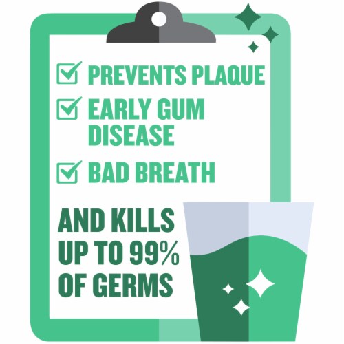 Listerine® Freshburst® Mouthwash Perspective: left