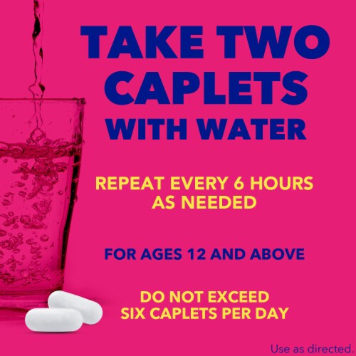 Midol® Complete Multi-Symptom Period Relief Acetaminophen Caplets Perspective: left