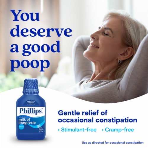 Phillips Genuine Milk of Magnesia Perspective: left