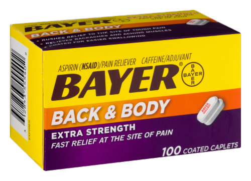 Bayer Extra Strength Back & Body Perspective: left