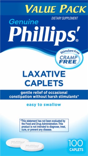 Phillips® Laxative Caplets Value Pack Perspective: left
