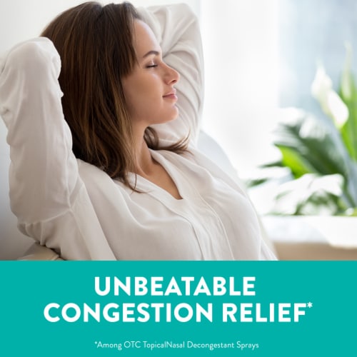 Vicks Sinex Severe Sinus Congestion Relief Ultra Fine Nasal Spray Oxymetazoline HCI Perspective: left