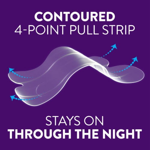ZzzQuil Sleep Nasal Strips Perspective: left