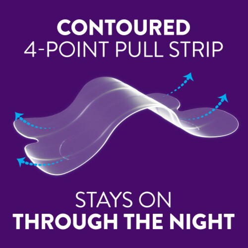 ZzzQuil Sleep Nasal Strips Perspective: left