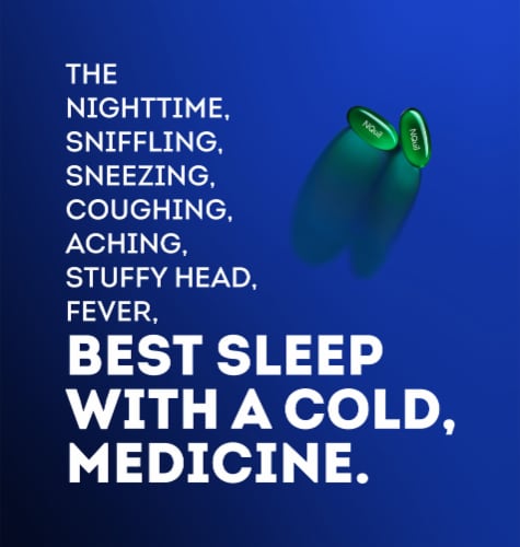 Vicks DayQuil & NyQuil Severe Liquicaps Combo Perspective: left