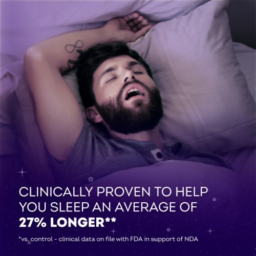 ZzzQuil ULTRA Nighttime Sleep Aid Tablet Perspective: left