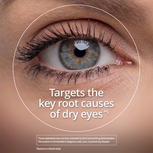 Blink NutriTears Clinically Proven Eye Care Supplement for Dry Eyes Perspective: left