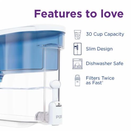 Pur® Water Filtration Dispenser Perspective: left