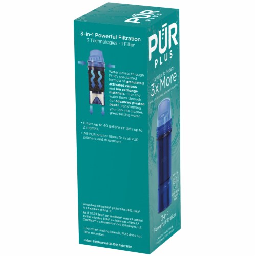 Pur® Plus 3-in-1 Water Filter Perspective: left