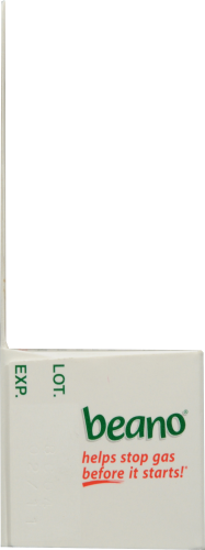 Beano Food Enzyme Tablets Perspective: left