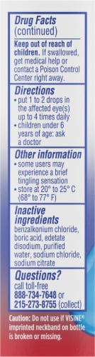 VISINE® TOTALITY® Multi-Symptom Relief Lubricant/Astringent/Redness  Reliever Eye Drops, 0.5 Fl. Oz - Michaelis Wine & Spirits, San Francisco,  CA, San Francisco, CA