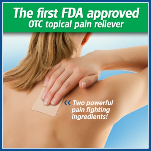 Salonpas® Pain Relief Patch Perspective: left