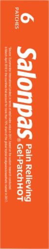 Salonpas Heat Gel Patch Perspective: left