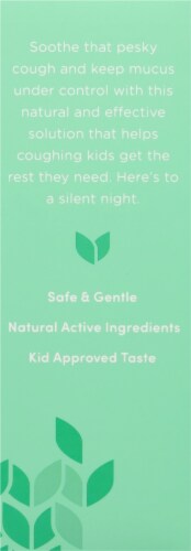 Hyland's Naturals™ Kids Nighttime Cough & Mucus Grape Medicine Perspective: left
