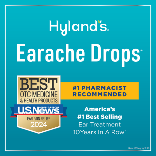 Hyland's Naturals™ Earache Drops Perspective: left