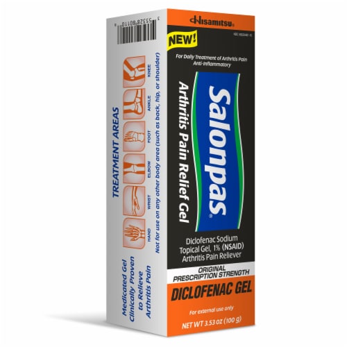 Salonpas® Arthritis Pain Relief Diclofenac Gel Perspective: left
