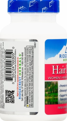 Ridgecrest Herbals Hair Revive Capsules Perspective: left