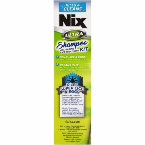 Nix Ultra® Lice Treatment Shampoo Perspective: left
