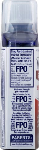 Mucinex Sinus-Max Severe Congestion/Pain & Nightshift Sinus Perspective: left