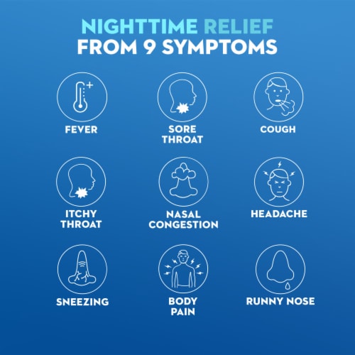 Mucinex Nightshift Severe Cold & Flu Liquid Perspective: left