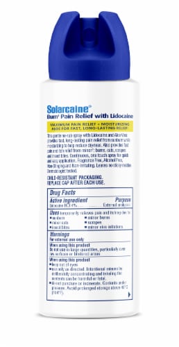 Solarcaine® Burn Pail Relief Perspective: left