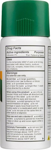Bactine™ MAX Lidocaine Anesthetic Dry Spray Perspective: left