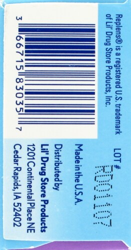Replens Tube With Reusable Applicator Perspective: left