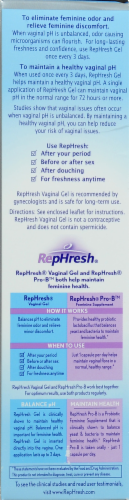 Rephresh Vaginal Gel Perspective: left