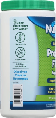 NuFiber Sugar Free Prebiotic Fiber Perspective: left